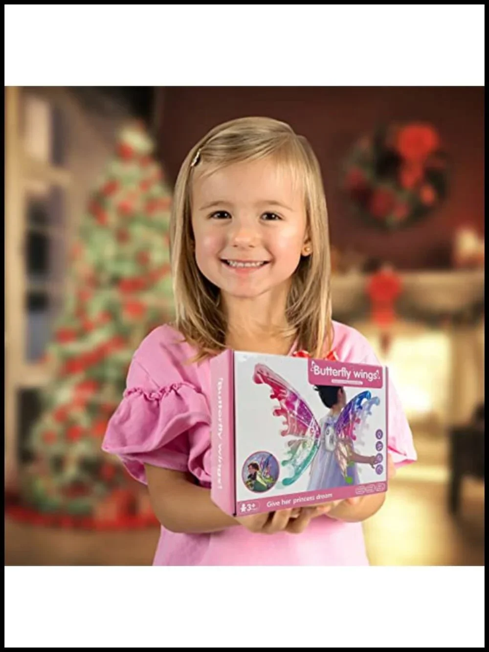 Glowing Fairy Wings LED Butterfly Costume Accessory for Girls Women Party